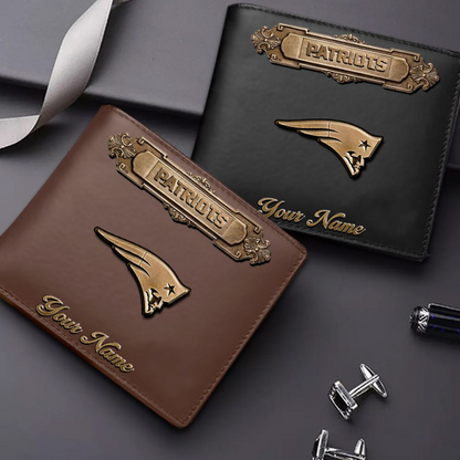 NE x NFL Premium Leather Wallet DatND DVT