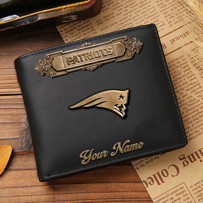 NE x NFL Premium Leather Wallet DatND DVT