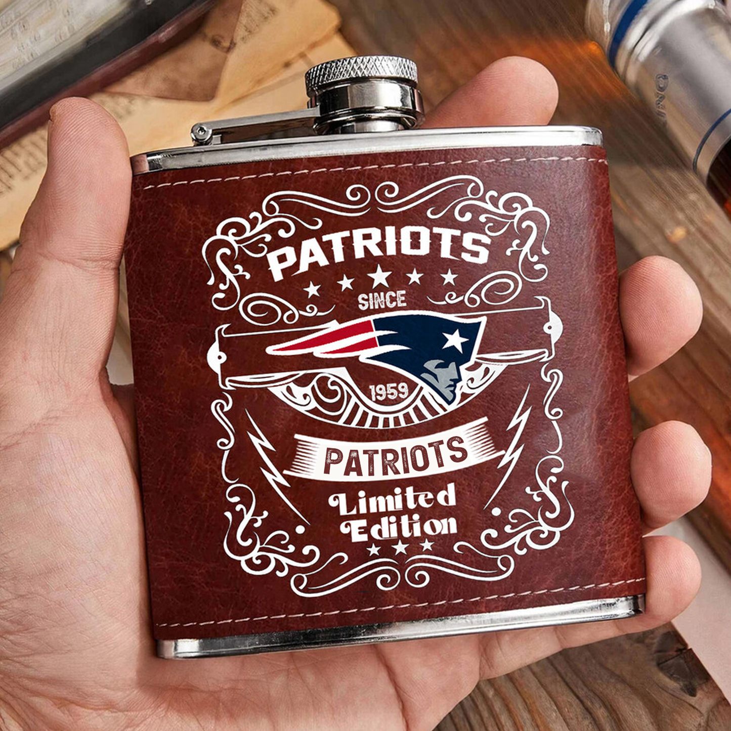 NE x NFL Stainless Steel Flask DatND ThuongNH