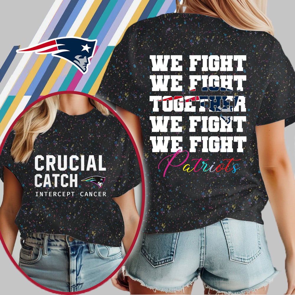 NEP NFL Crucial Catch We Fight Together T-Shirt DDT HLPHUONG
