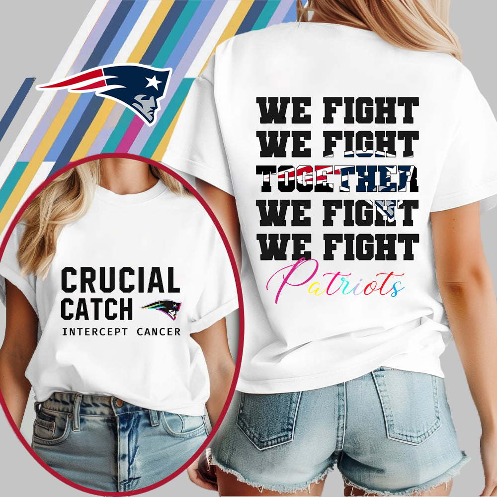 NEP NFL Crucial Catch We Fight Together T-Shirt DDT HLPHUONG