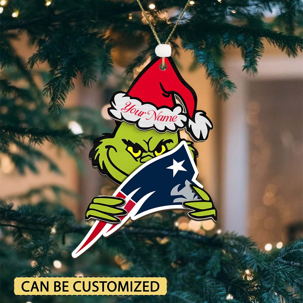 NEP NFL x Grin Christmas Ornament DDT HLP