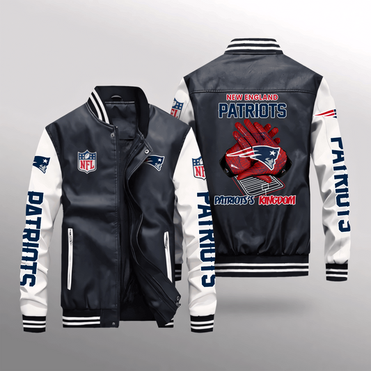 NEP x NFL Leather Bomber Jacket DATND TANTD