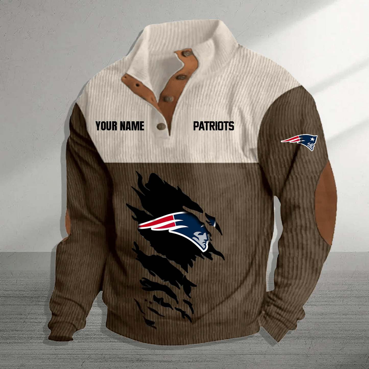 NEP x NFL Premium Personalized Game-Day Pullover DATND TANTD