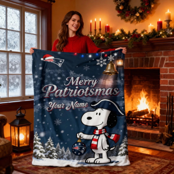 NEP x SNP Premium Christmas Fleece Blanket & Throw Pillow V1 NAK NHT