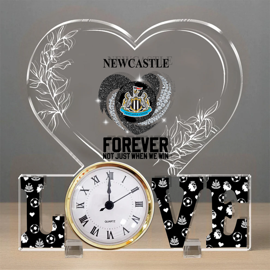 NEW x EPL Forever Not Just When We Win Acrylic Clock DatND ThuongND