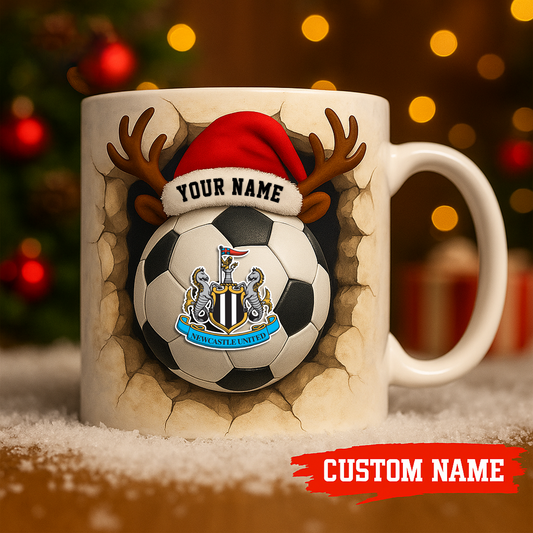 NEW X Premium EPL Christmas Football Ceramic Mug V1 NAK NHT