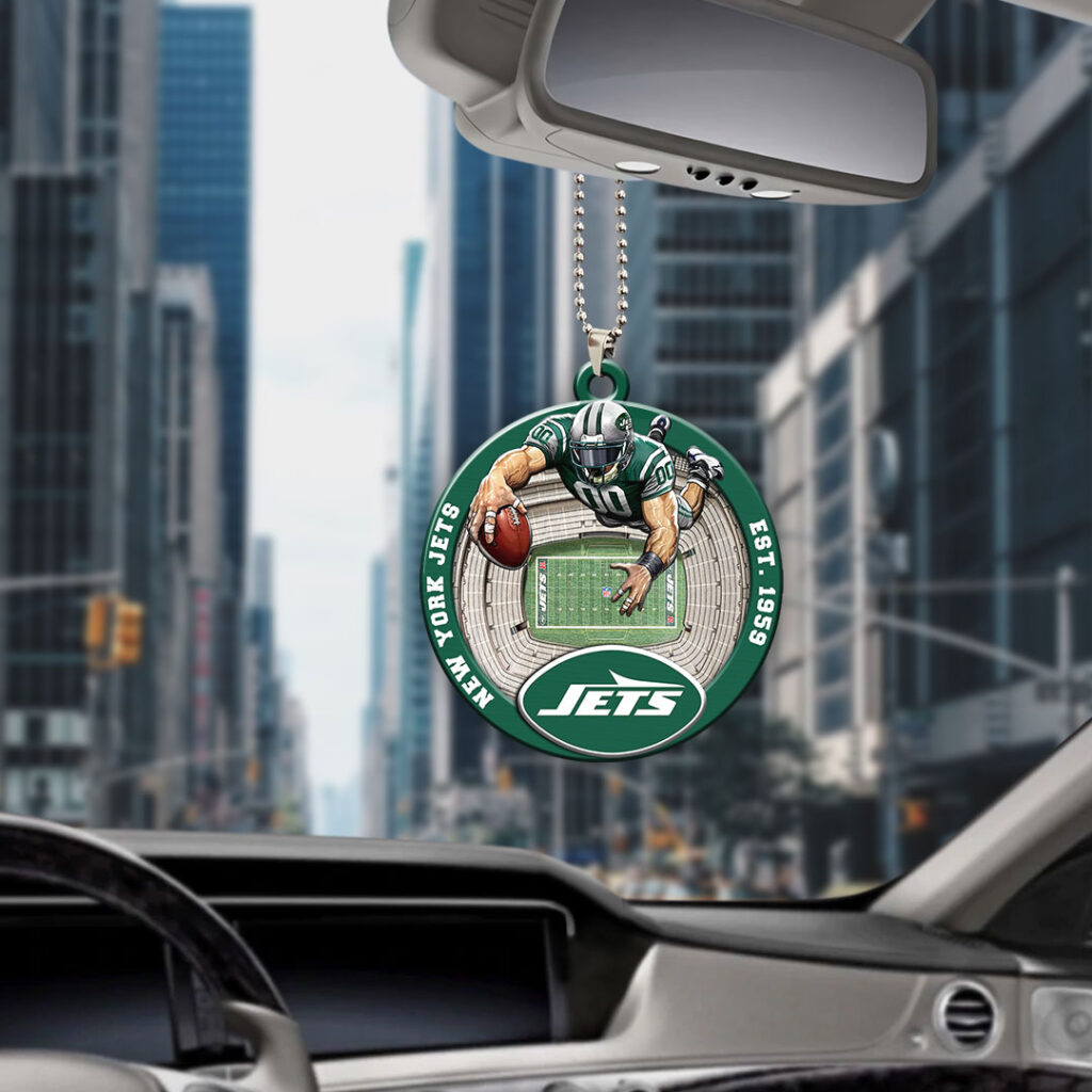 New York Jets  Car Ornaments NDT