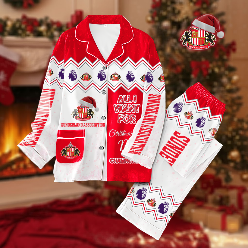 NFL  SUN Button Down Pajamas V1 NAK HLPHUONG