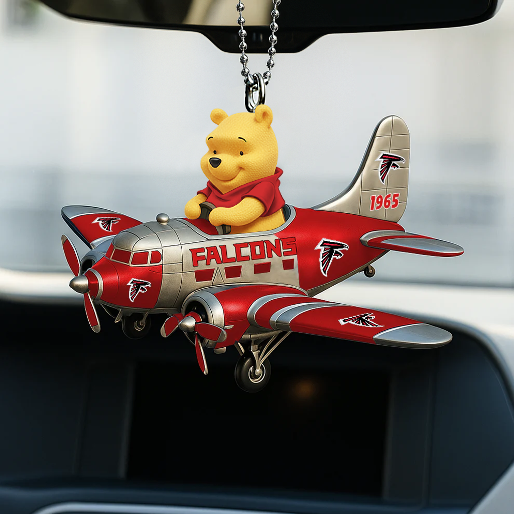 NFL AF x Winnie The PH Premium Car Hanging Ornament DDT NTL