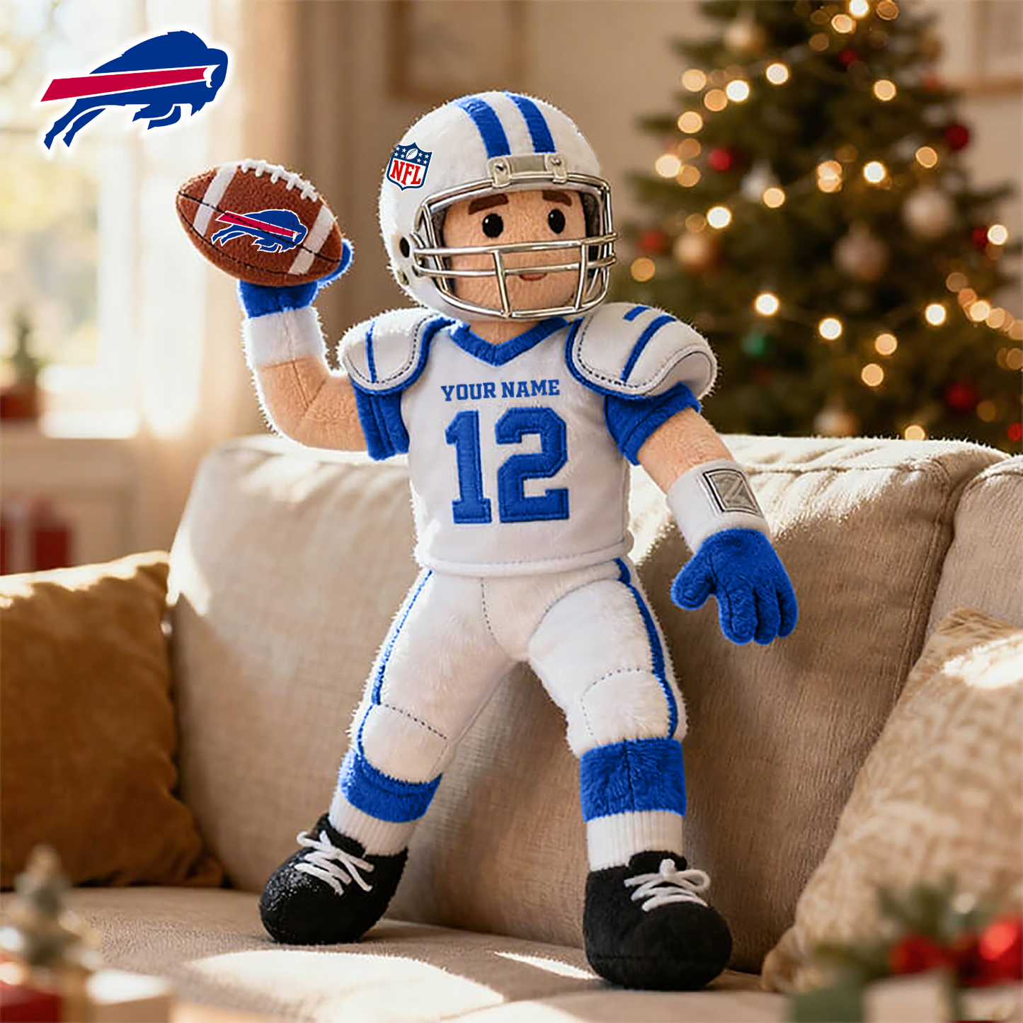 NFL BB American football character-shaped pillows V1 NAK HLPHUONG