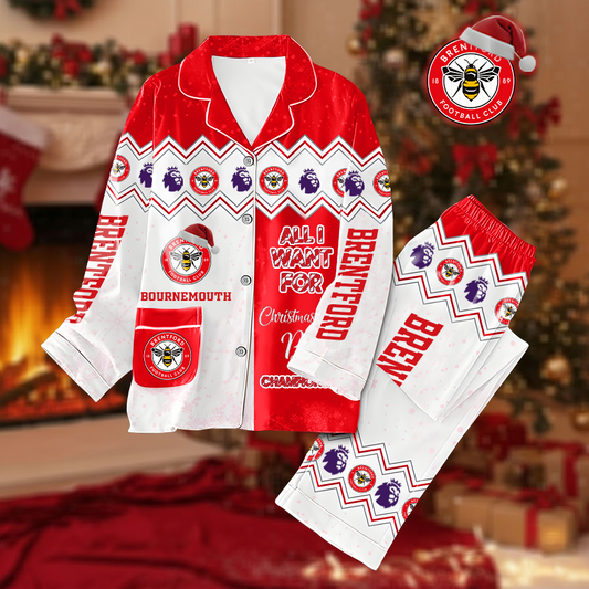 NFL BRE Button Down Pajamas V1 NAK HLPHUONG