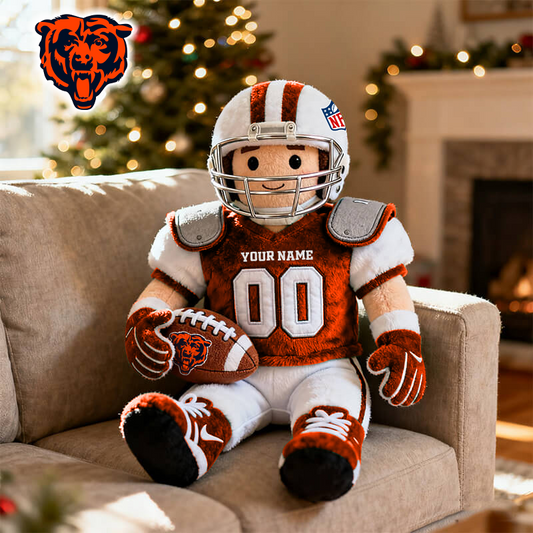 NFL CHI American football character-shaped pillows V1 NAK HLPHUONG