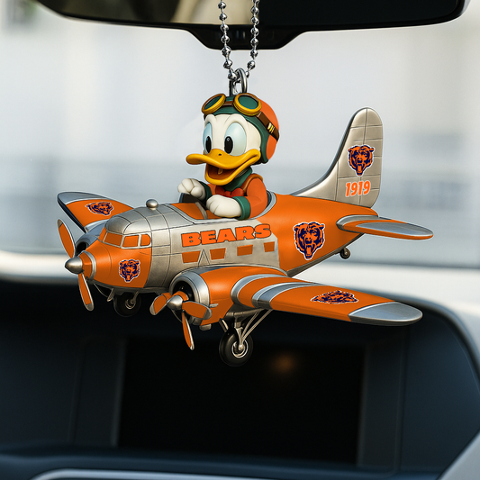 NFL CHI x DN Duck Premium Car Hanging Ornament DDT CTND
