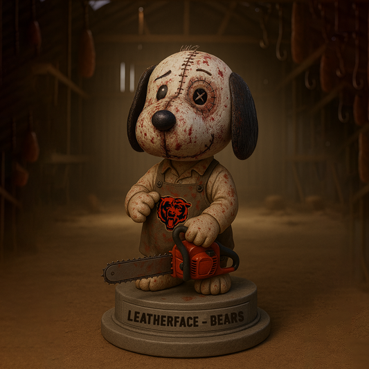 NFL CHI x SNP Leatherface Premium Acrylic Plaque DDT CTND