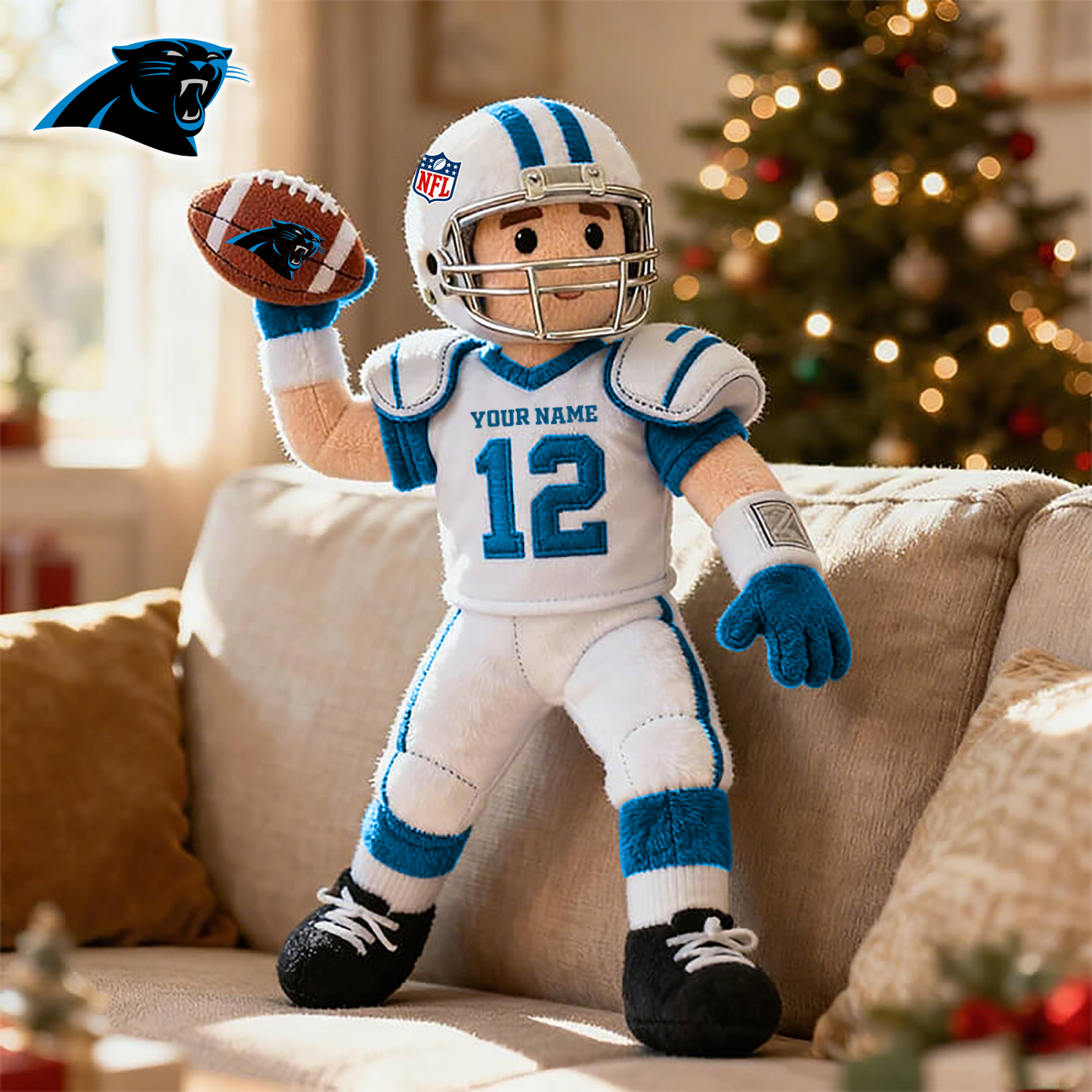 NFL CP American football character-shaped pillows V1 NAK HLPHUONG