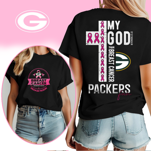 NFL GBP - Breast Cancer My God In Stronger Shirt DDT HLP