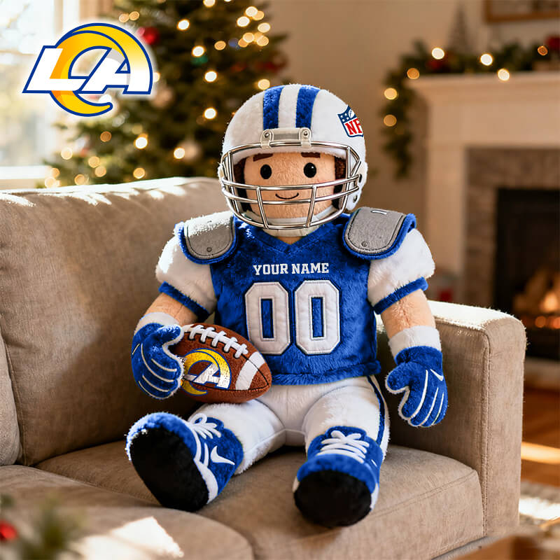 NFL LAR American football character-shaped pillows V1 NAK HLPHUONG