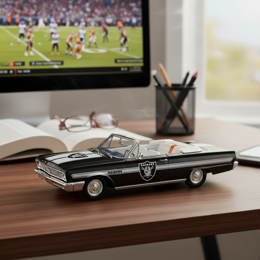 NFL LVR Team Car Models - Team-Livery Diecast Car Collectibles V1 NAK NHT