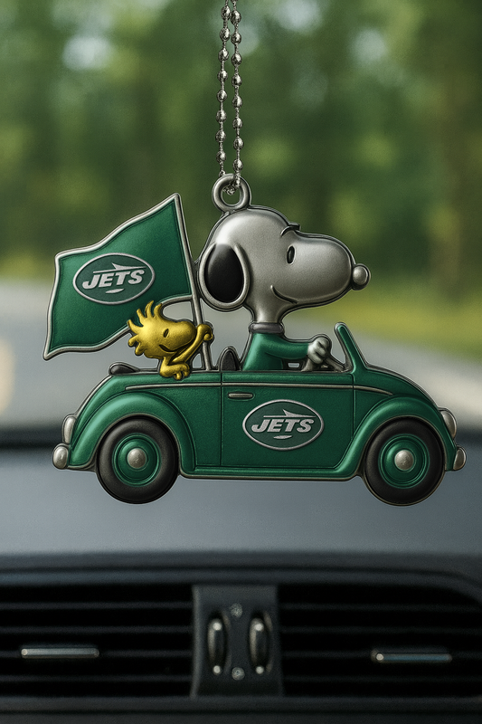 NFL NYJ x SNP V2 Premium Car Hanging Ornament DDT NTL