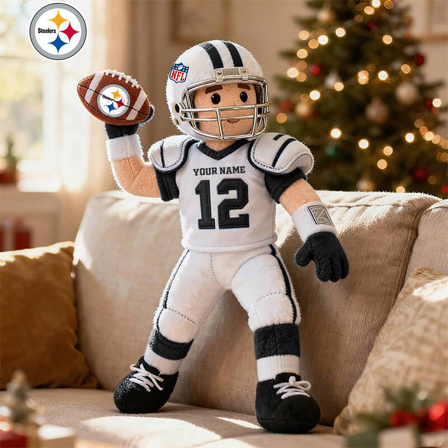 NFL PS American football character-shaped pillows V1 NAK HLPHUONG