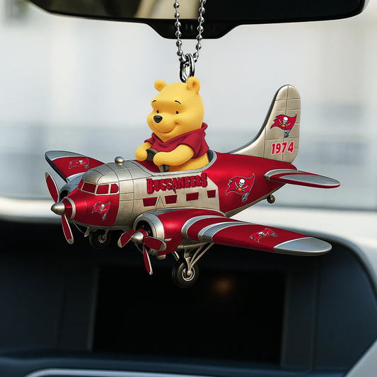 NFL TBB x Winnie The PH Premium Car Hanging Ornament DDT NTL