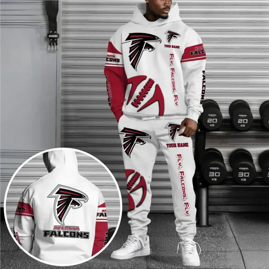 NFL x AF Combo Hoodie And Long Sweatpants New Trends V1 NAK NHT
