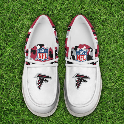 NFL x ATL Personalized Canvas Loafer Shoes HLP