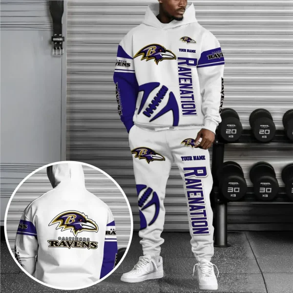 NFL x BR Combo Hoodie And Long Sweatpants New Trends V1 NAK NHT