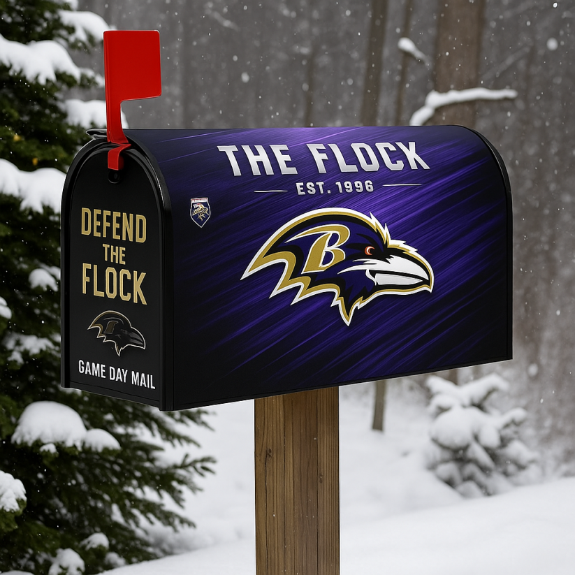 NFL x BR Rugby Outdoor Mailbox Decoration V1 NAK NHT