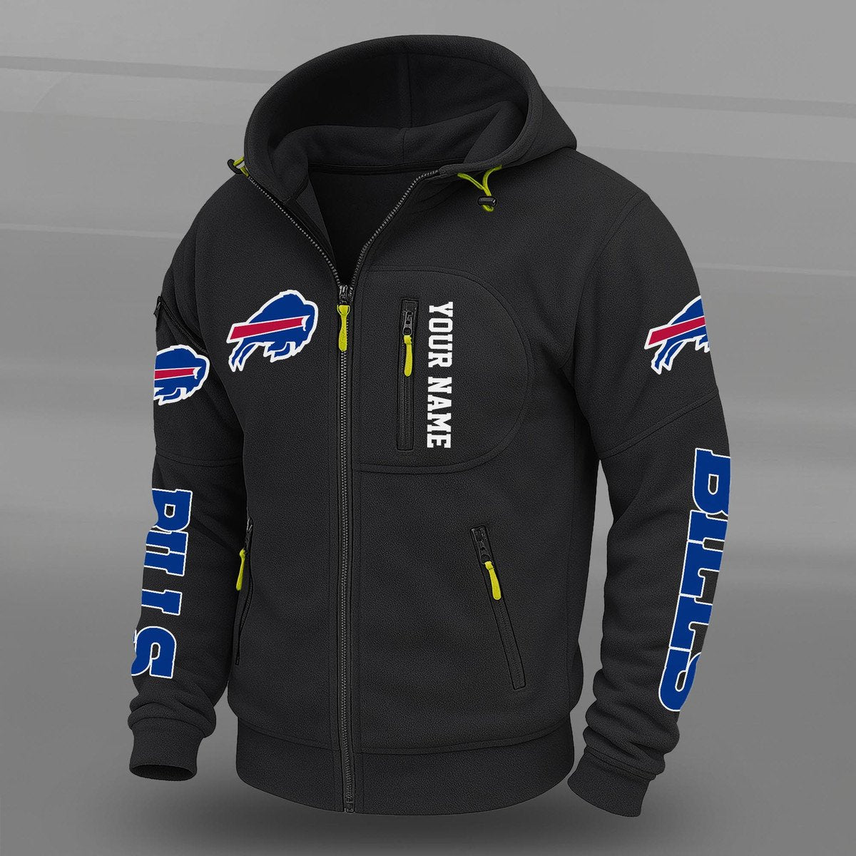 NFL x BUF Personalized Powerline Full Zip Hoodie HLP HLPHUONG