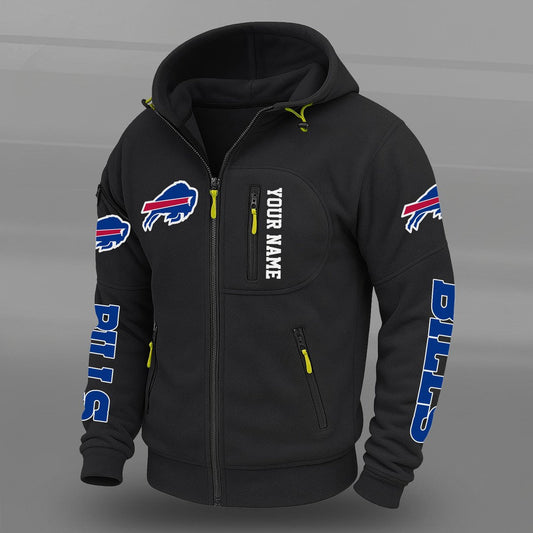 NFL x BUF Personalized Powerline Full Zip Hoodie HLP HLPHUONG
