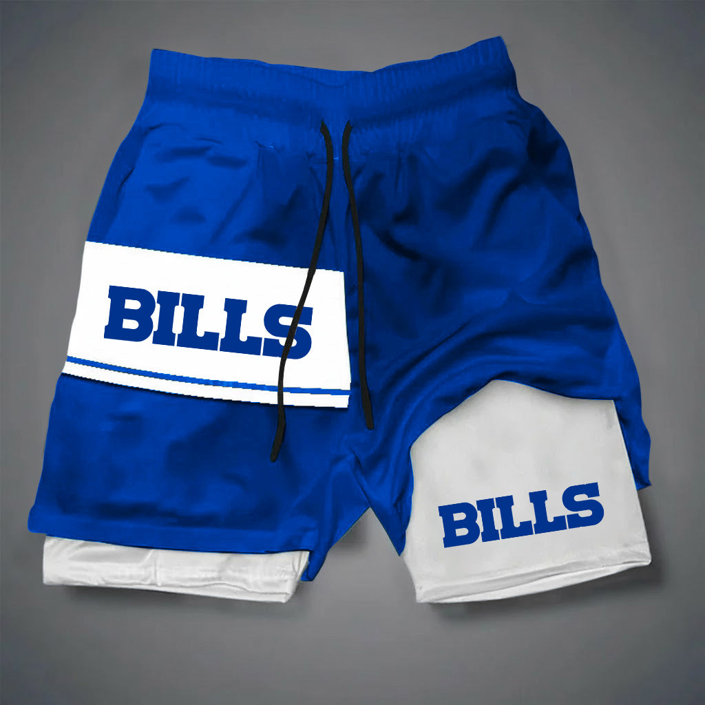 NFL x BUF DOUBLE LAYER SHORTS V1 NAK NHM