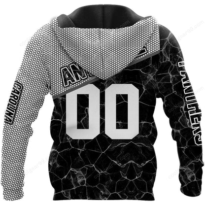 NFL x CAR Electric Marble Personalized Hoodie HLP HLPHUONG