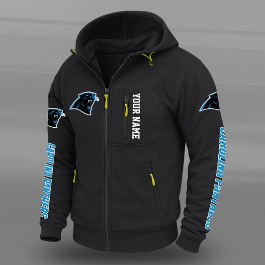 NFL x CAR Personalized Powerline Full Zip Hoodie HLP HLPHUONG