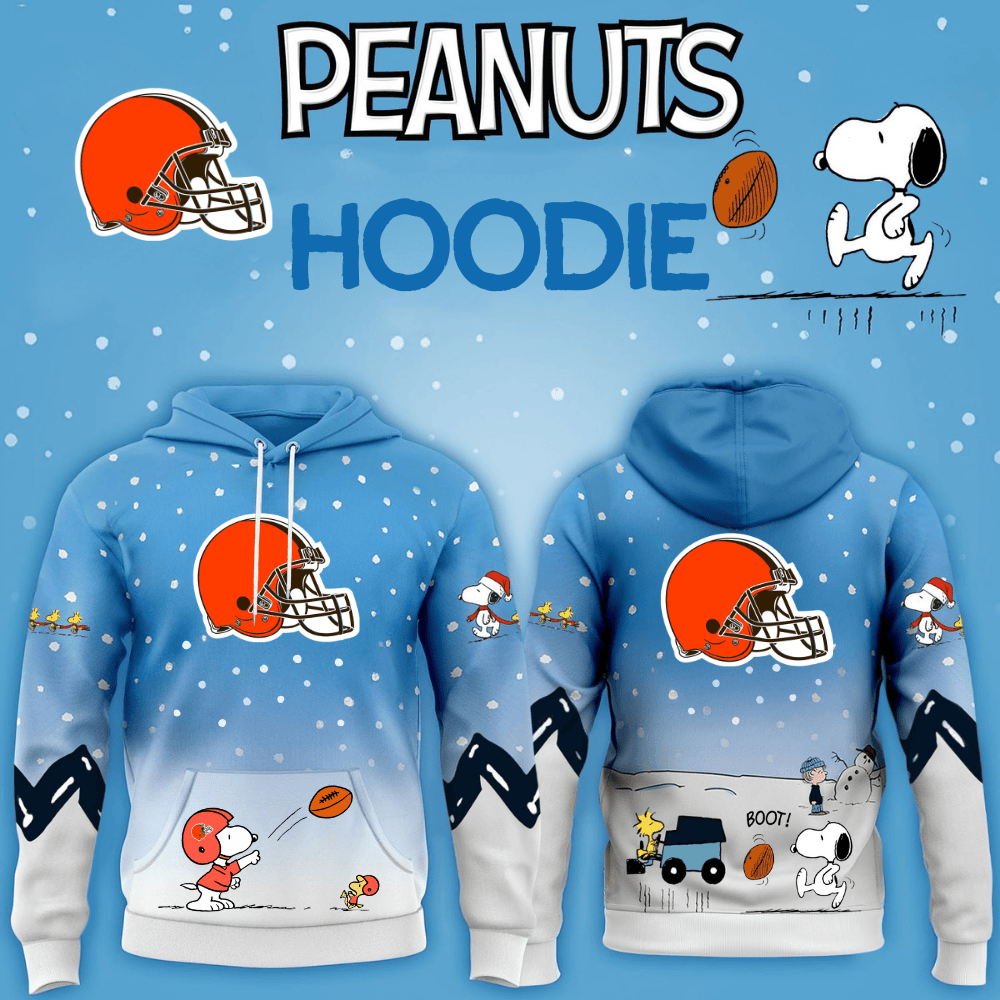 NFL x CLE Winter Pea 3D Hoodie HLP HLPHUONG
