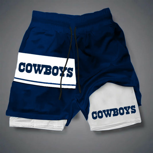 NFL x DAL DOUBLE LAYER SHORTS V1 NAK NHM