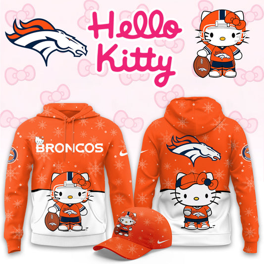 NFL x DEN Chrismas Hello KT 3D Hoodie HLP HLPHUONG