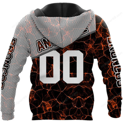 NFL x DEN Electric Marble Personalized Hoodie HLP HLPHUONG