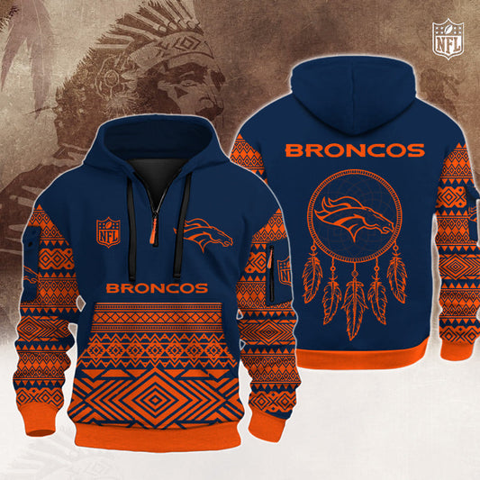 NFL x DEN Native Half-zip Hoodie HLP