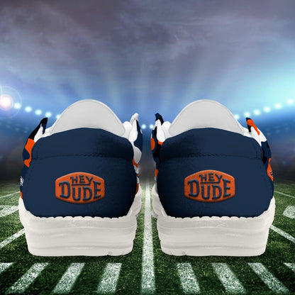 NFL x DEN Personalized Canvas Loafer Shoes HLP