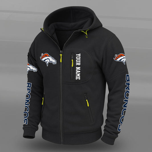 NFL x DEN Personalized Powerline Full Zip Hoodie HLP HLPHUONG