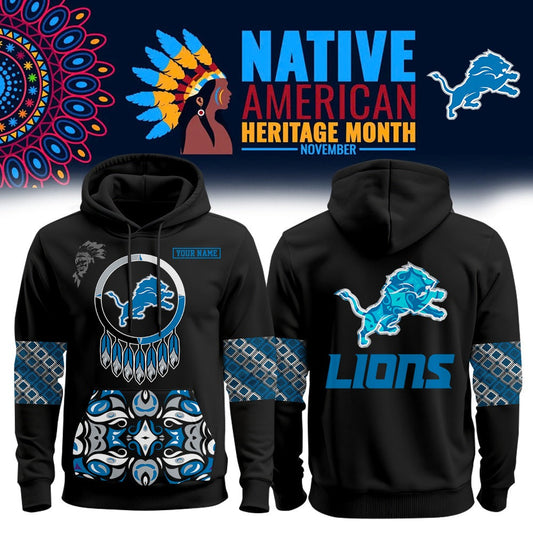 NFL x DET Native Amercan Hoodie Edition V1 NAK