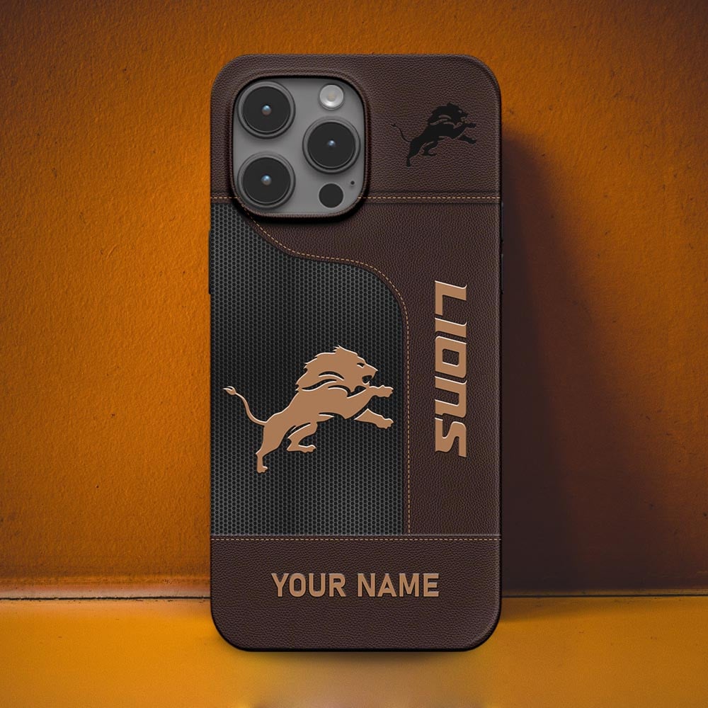 NFL x DET Personalized Phone Case HLP