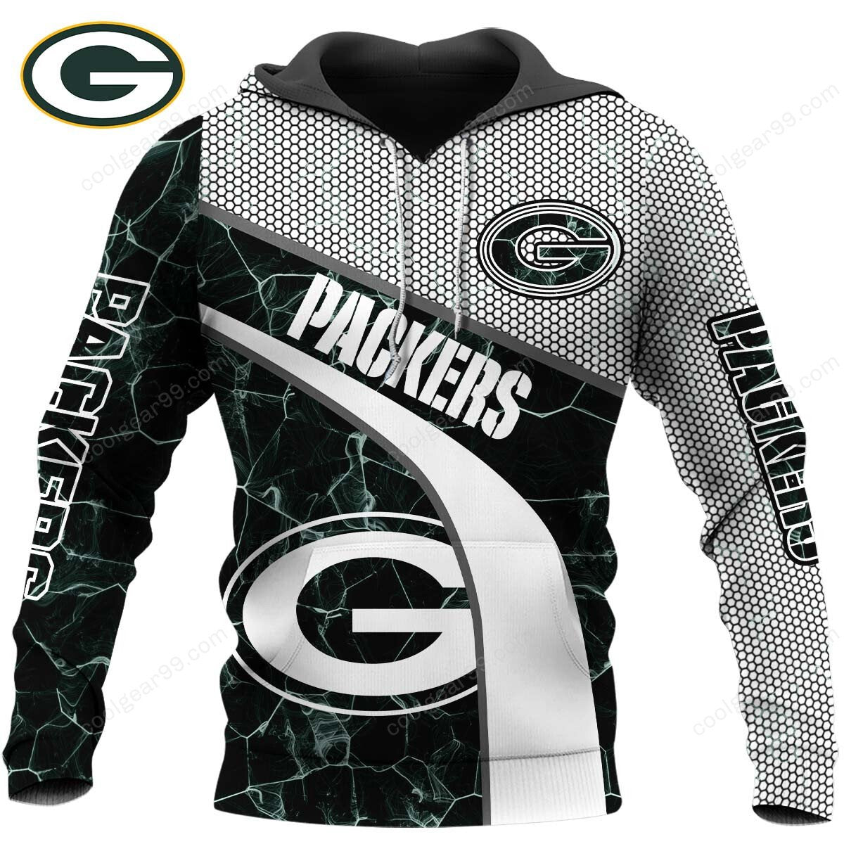 NFL x GB Electric Marble Personalized Hoodie HLP HLPHUONG