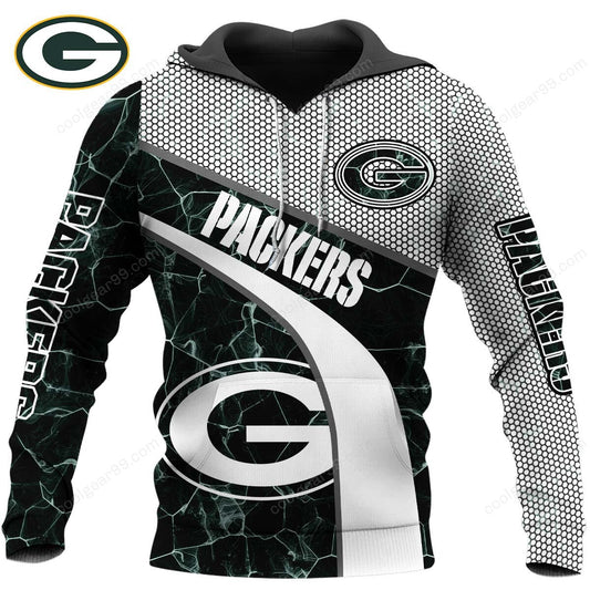 NFL x GB Electric Marble Personalized Hoodie HLP HLPHUONG
