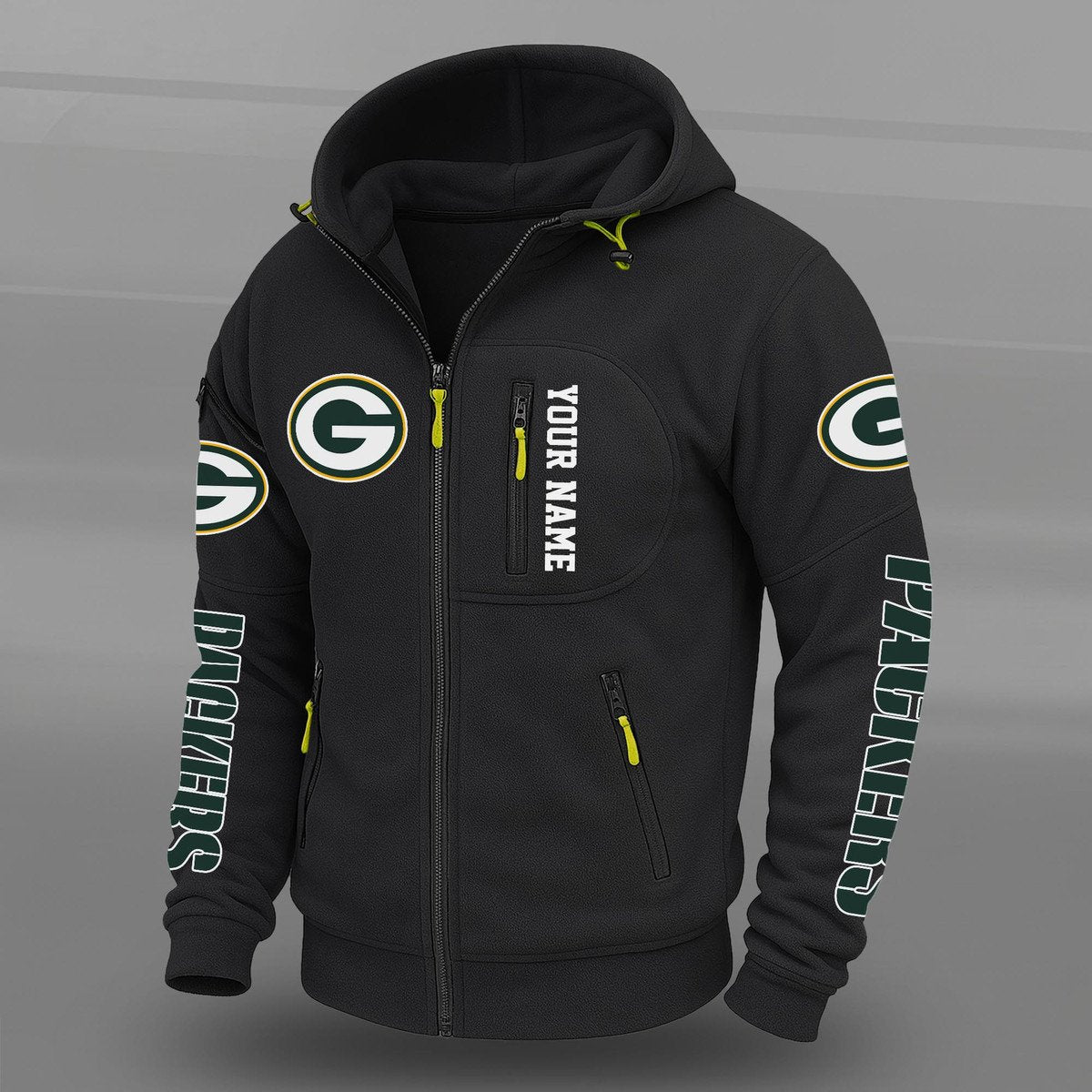 NFL x GB Personalized Powerline Full Zip Hoodie HLP HLPHUONG