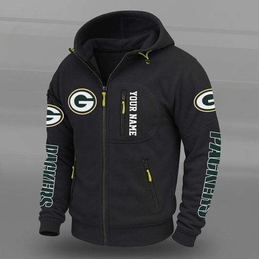 NFL x GB Personalized Powerline Full Zip Hoodie HLP HLPHUONG