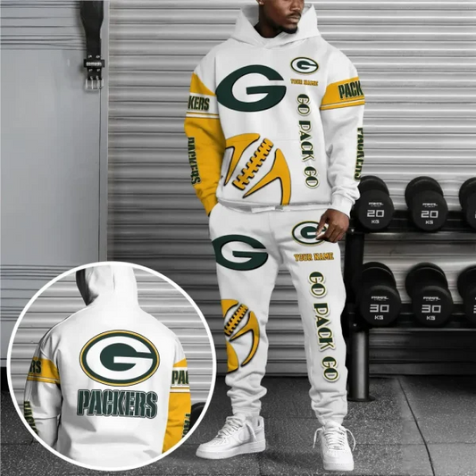 NFL x GBP Combo Hoodie And Long Sweatpants New Trends V1 NAK NHT