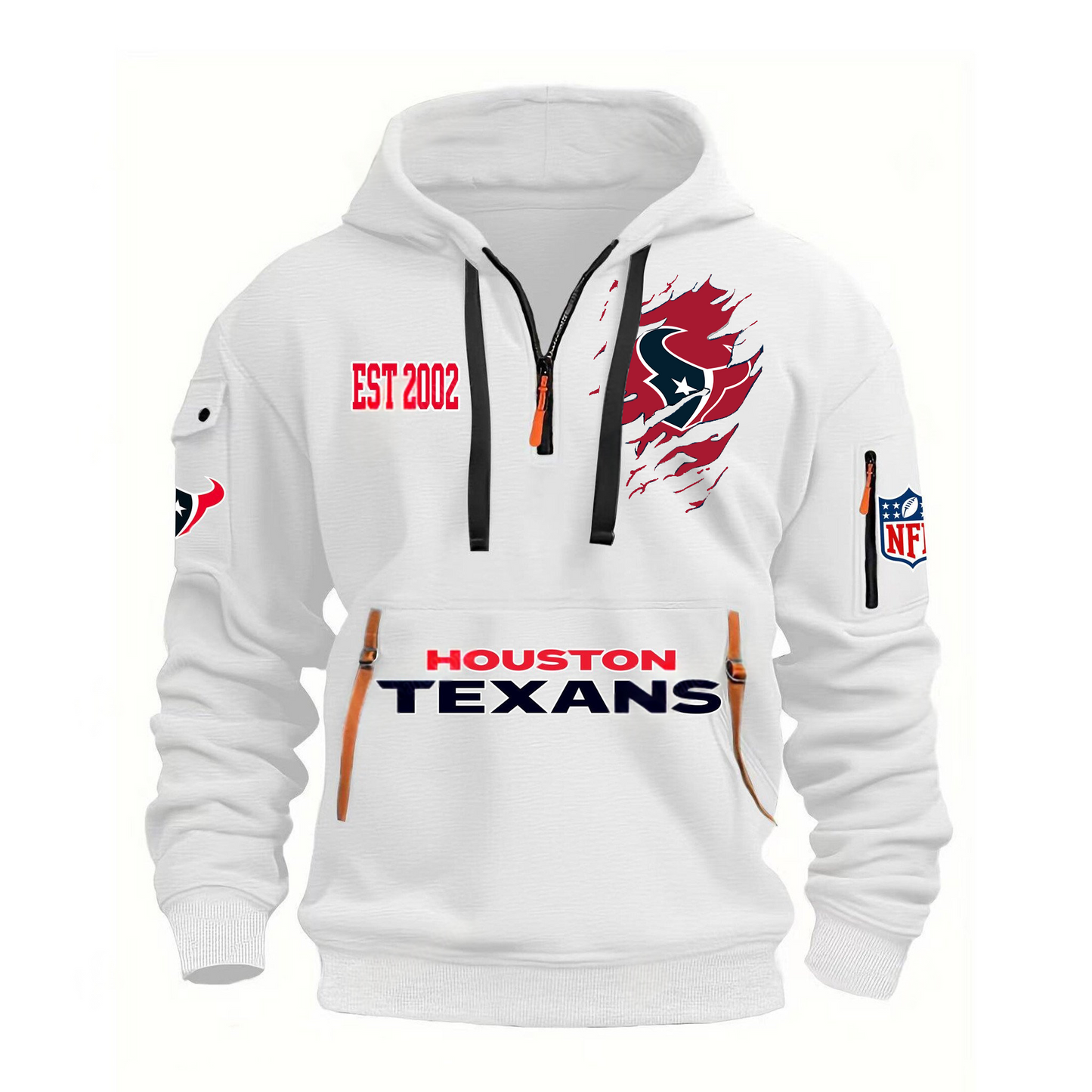NFL x HOU EST 2002 Half Zipper Hoodie HLP HLPHUONG